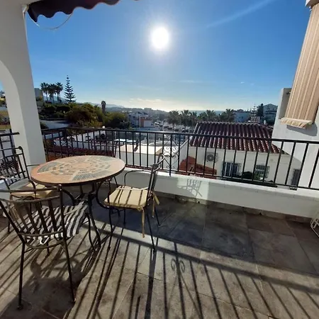 Modern Furnished, Roof Terrace, Beautiful Seaview Apartment Nerja